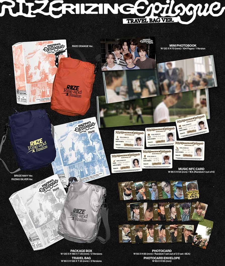 Amazon.com: RIIZE RIIZING : Epilogue 1st Mini Album LIMITED