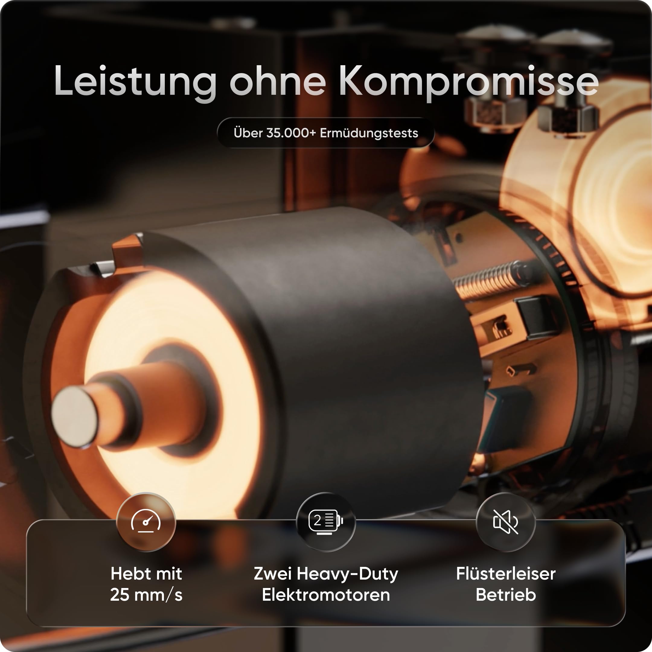 Titan - Höhenverstellbarer Schreibtisch Gestell (elektrisch) - Schreibtischgestell Höhenverstellbar mit Dual-Motor, Kollisionsschutz, Memory-Funktion, USB, 10 Jahre Gewährleistung (Weiß)