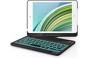 GreenLaw Keyboard Case for iPad Mini 4/5 - 360° Rotatable, 180° Flip,...