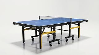 Gymnco Master Play Board Thickness 25 MM E-1 Grade Table Tennis Table with Wheel (UV TECH Special Compressed Laminated Boa... Price In India
