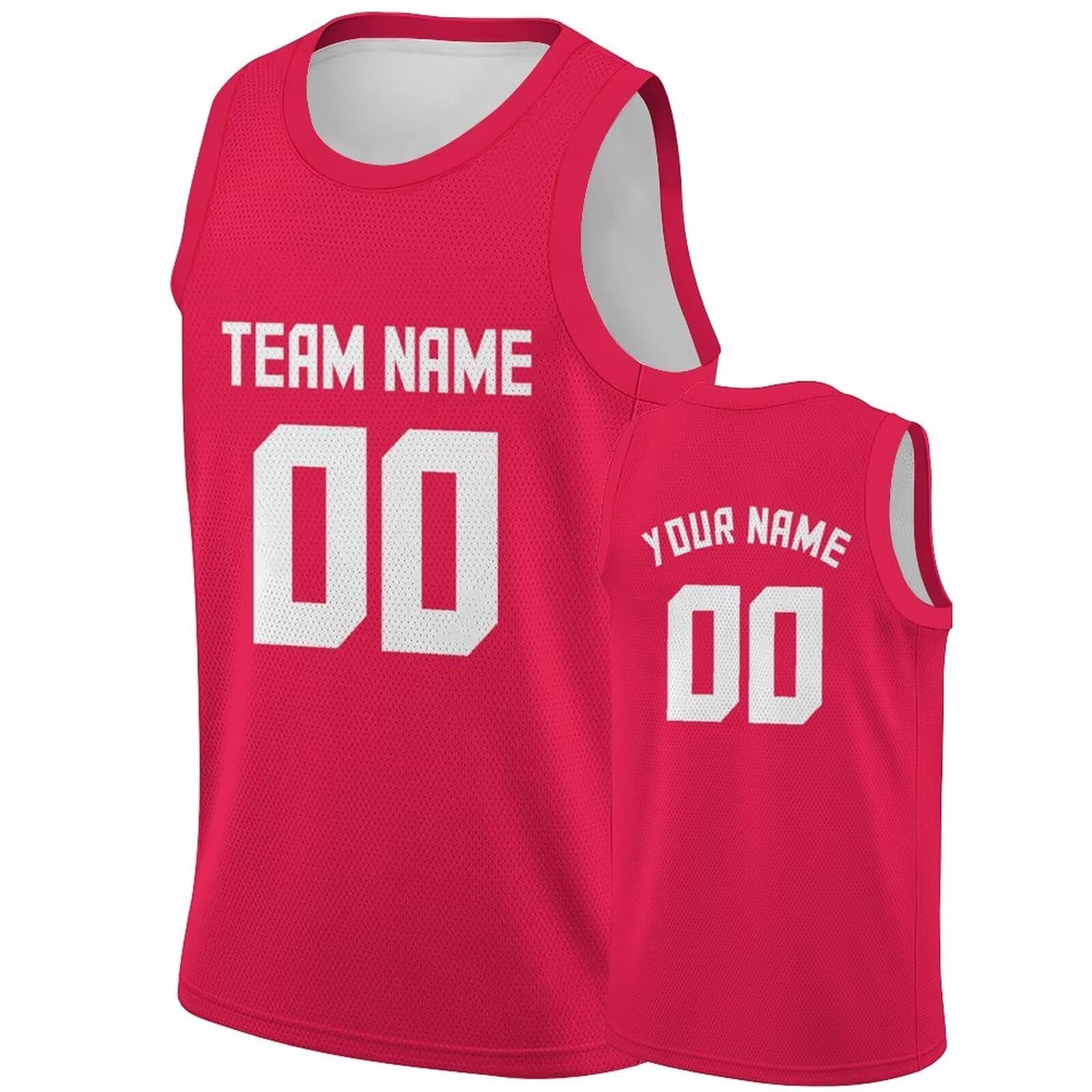 Custom Basketball Jersey Men Youth Solid Printed/Stitched Personalized Team Name Number Basketball Unifroms Tank Tops S-4XL