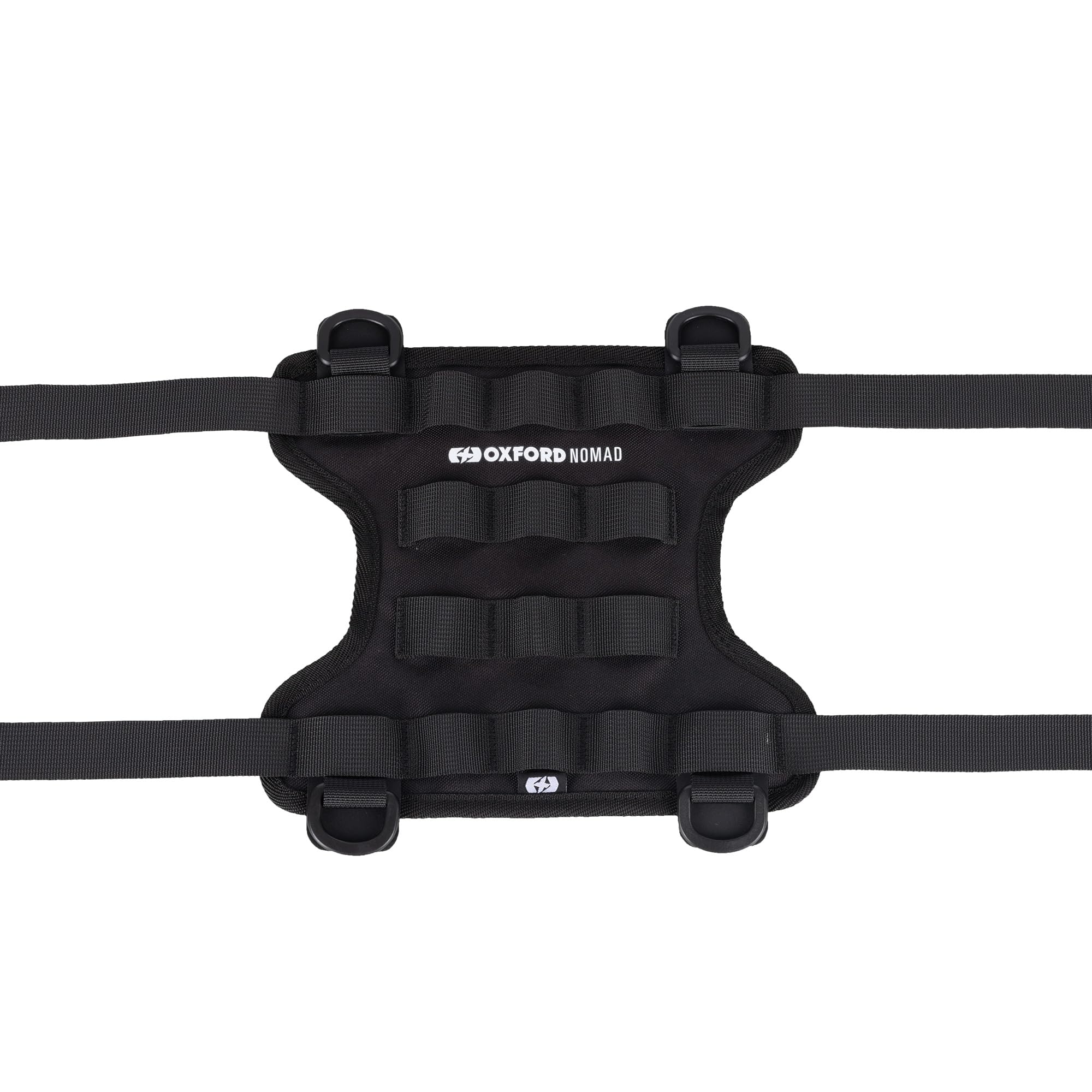 Oxford Nomad Accessory Harness OL579 | Motorcycle Adventure Bike Lightweight Modular Luggage System, Black