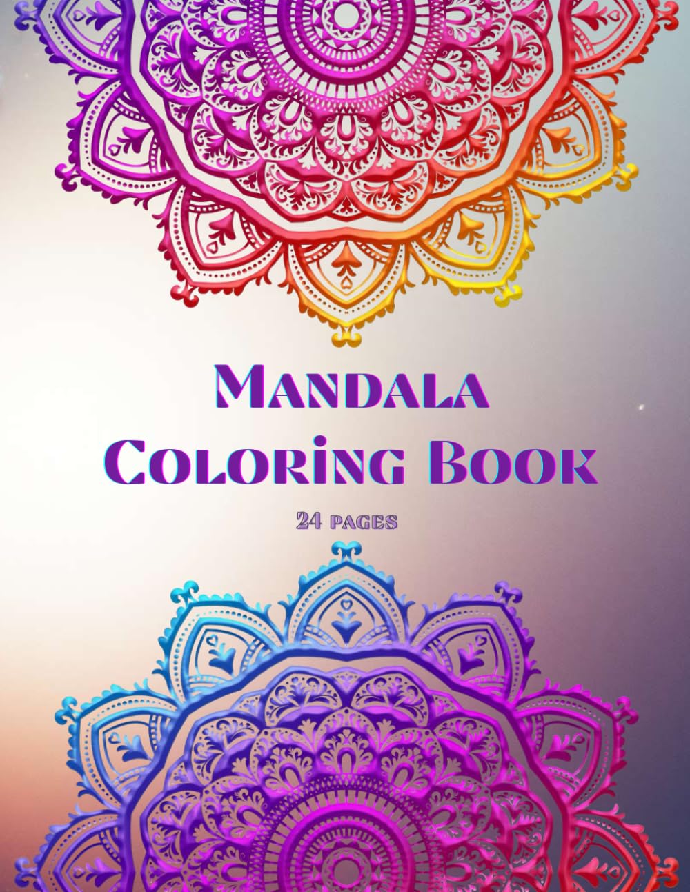 Moments Of Calm: Mandala Coloring Book: Find peace, balance, and relaxation through beautiful Mandala art designed to calm your mind and inspire creativity. Size 8.5"x11"