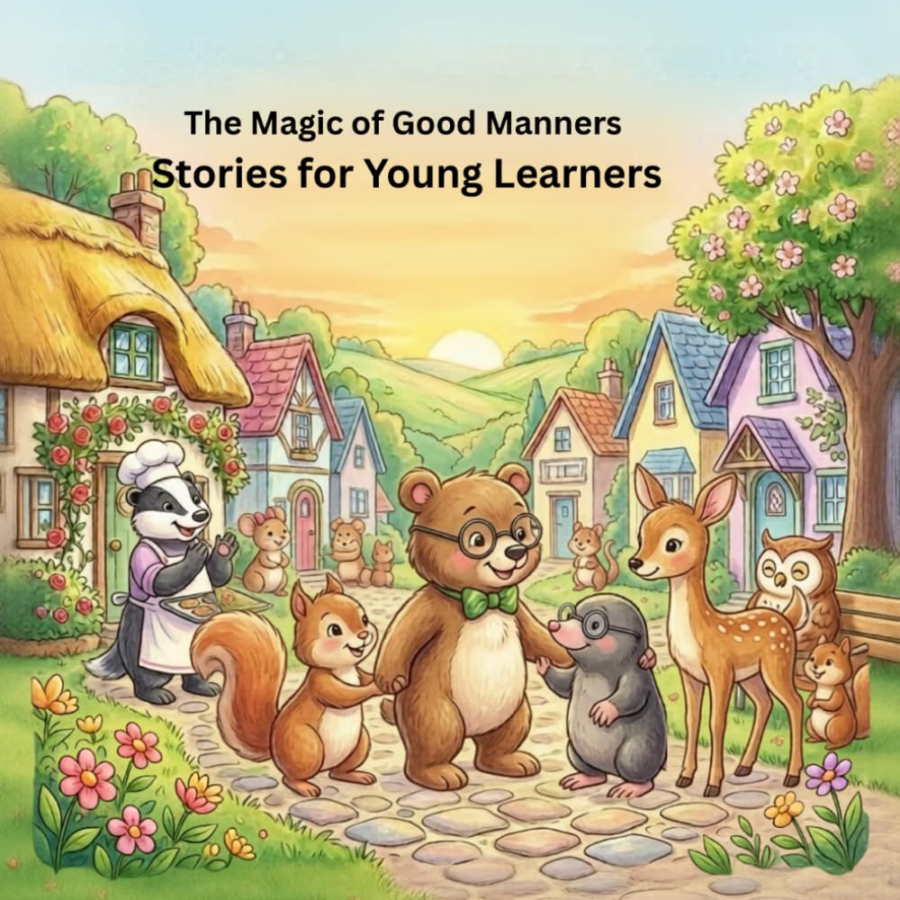 The Magic of Good Manners: Stories for Young Learners: Three heartwarming stories that teach kindness, respect, and good manners for children ages 3–8.