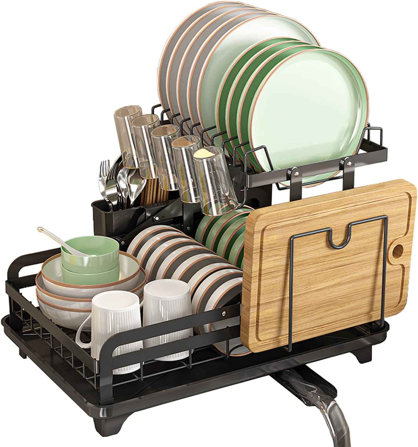 Égouttoir Dévier Extensible, évier égouttoir à Vaisselle Réglable