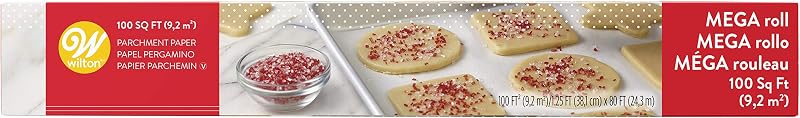 Mega rollo de papel pergamino, 100 pies cuadrados