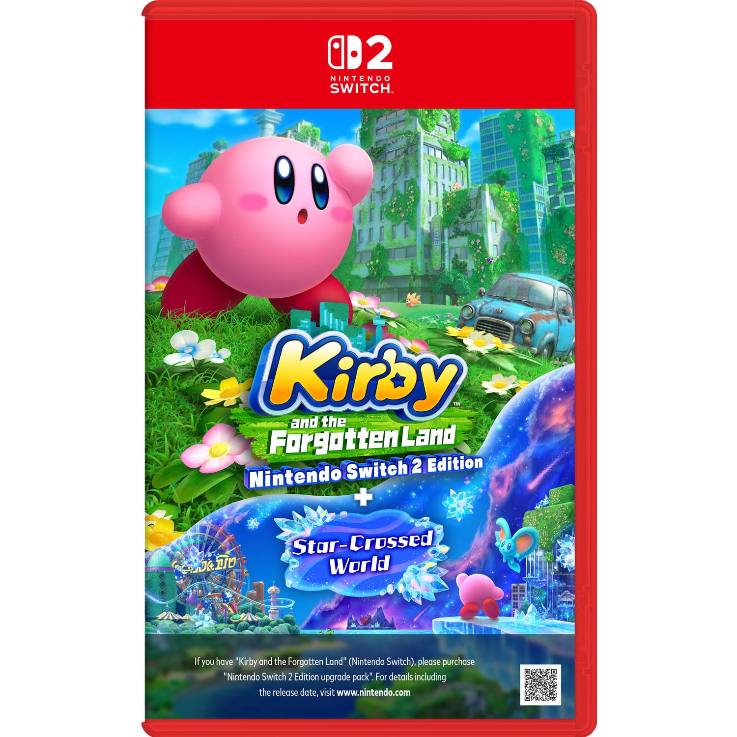 Kirby and the Forgotten Land: Nintendo Switch 2 Edition + Star