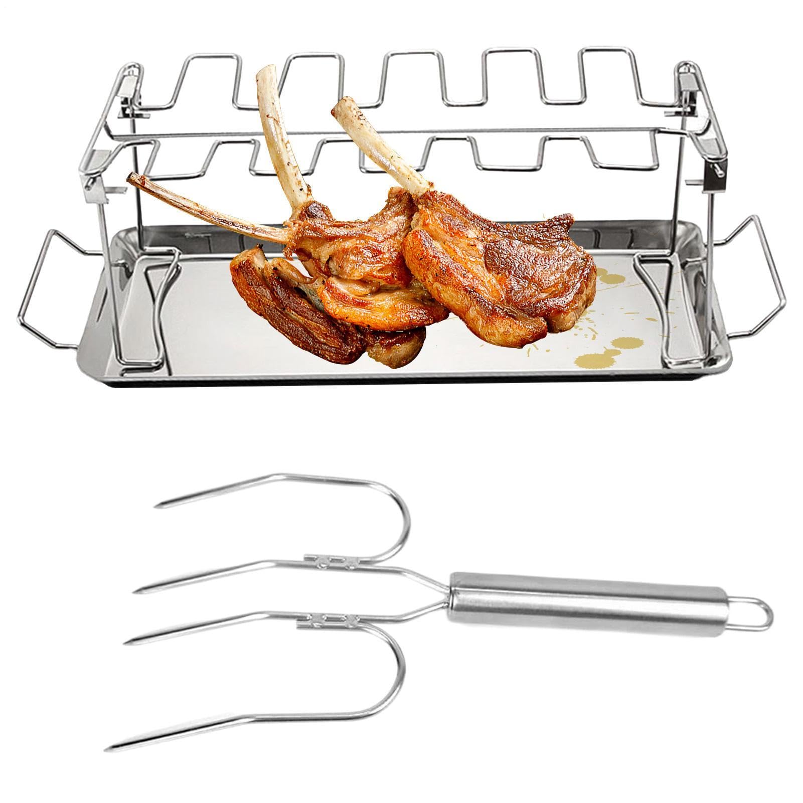 Soporte Para Patas De Pollo Soporte Para Muslos Con Tenedor De