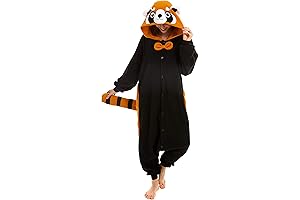 Red Panda Halloween Onesie for Adults