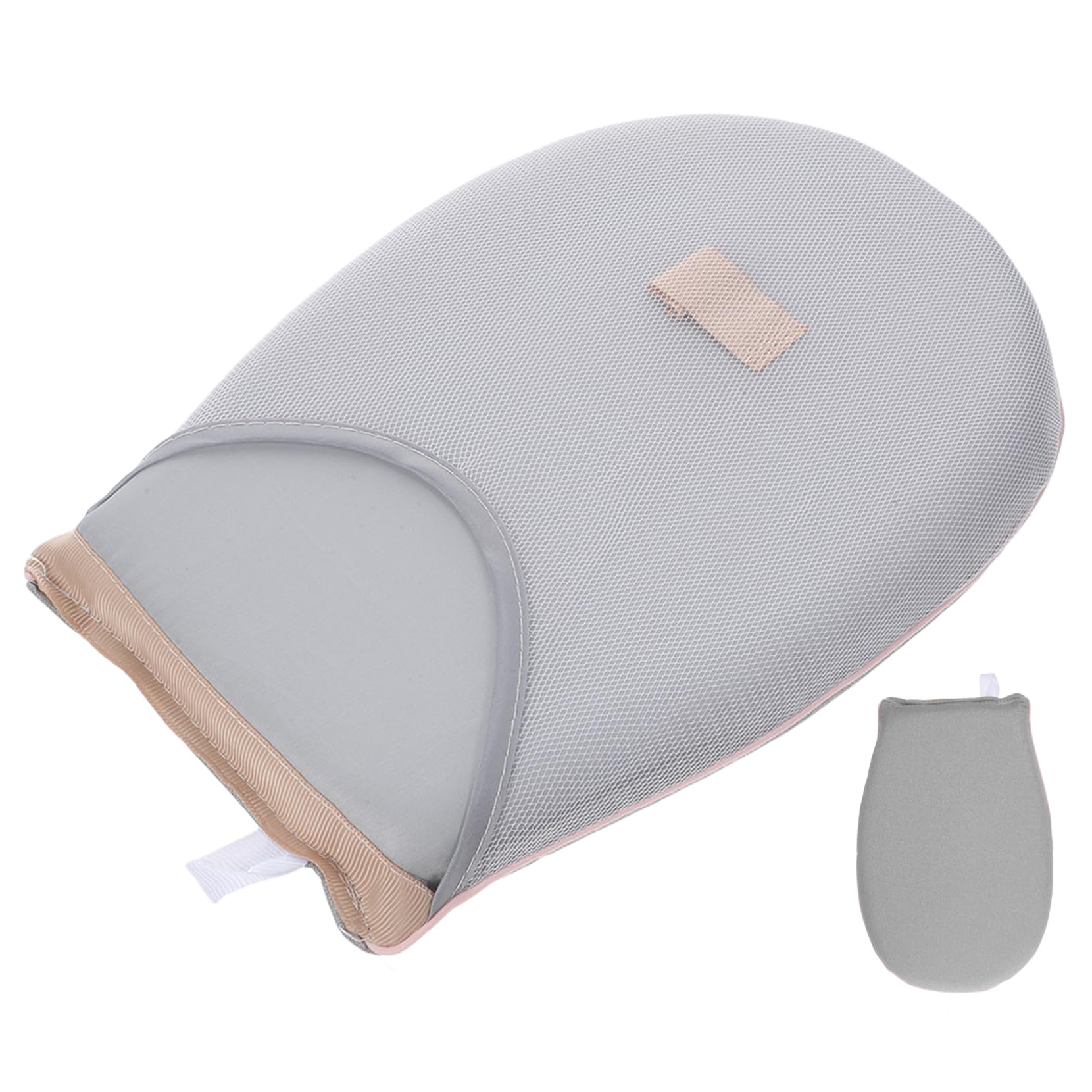Happyyami Ironing Board Heatproof Mitts Anti Glove Handheld Mini Clothes Portable for Clothes Hand Glove for Clothes Clothing Mitt Sponge Light