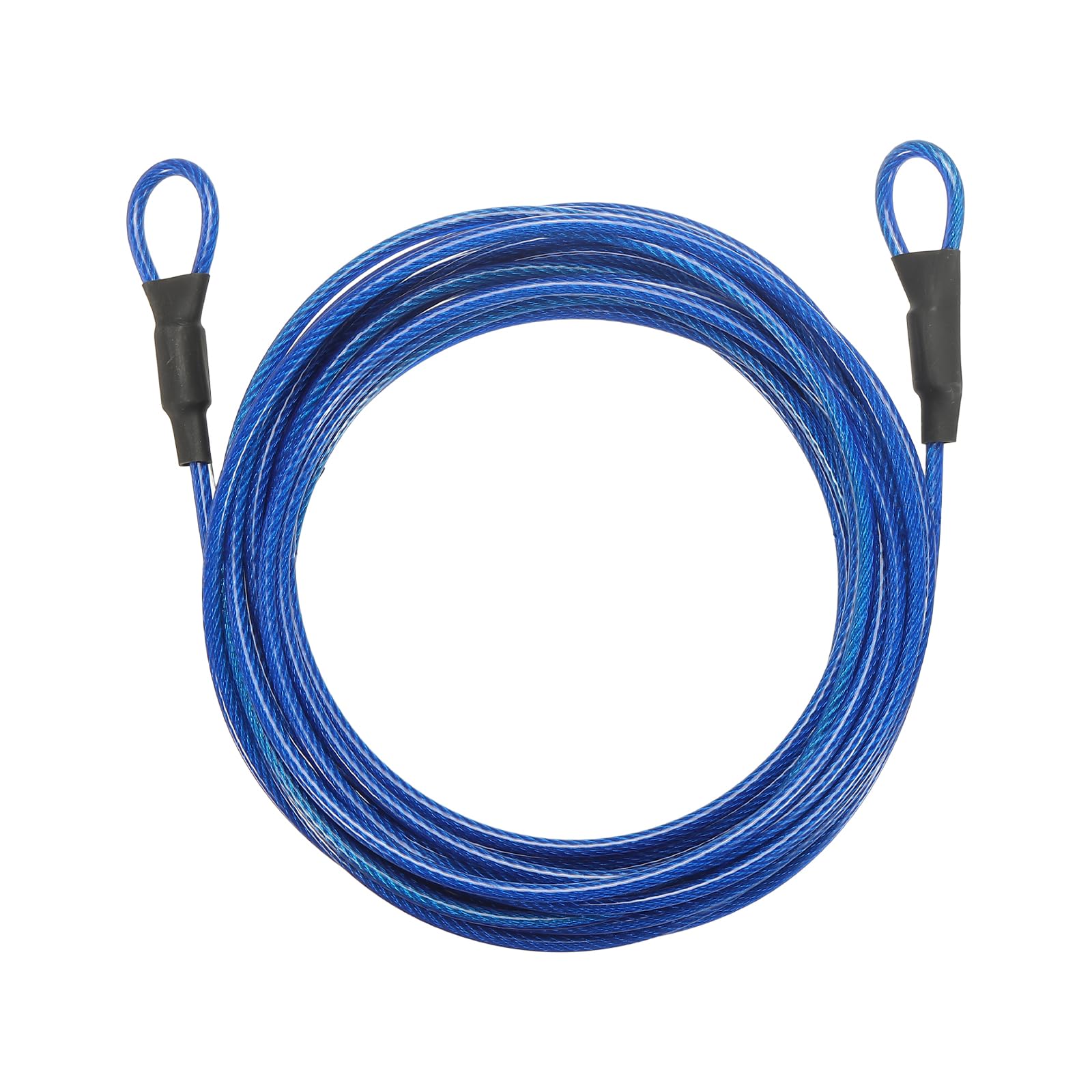 PATIKIL Security Cable Lock (3mm x 6m, 19.7ft, Blue)
