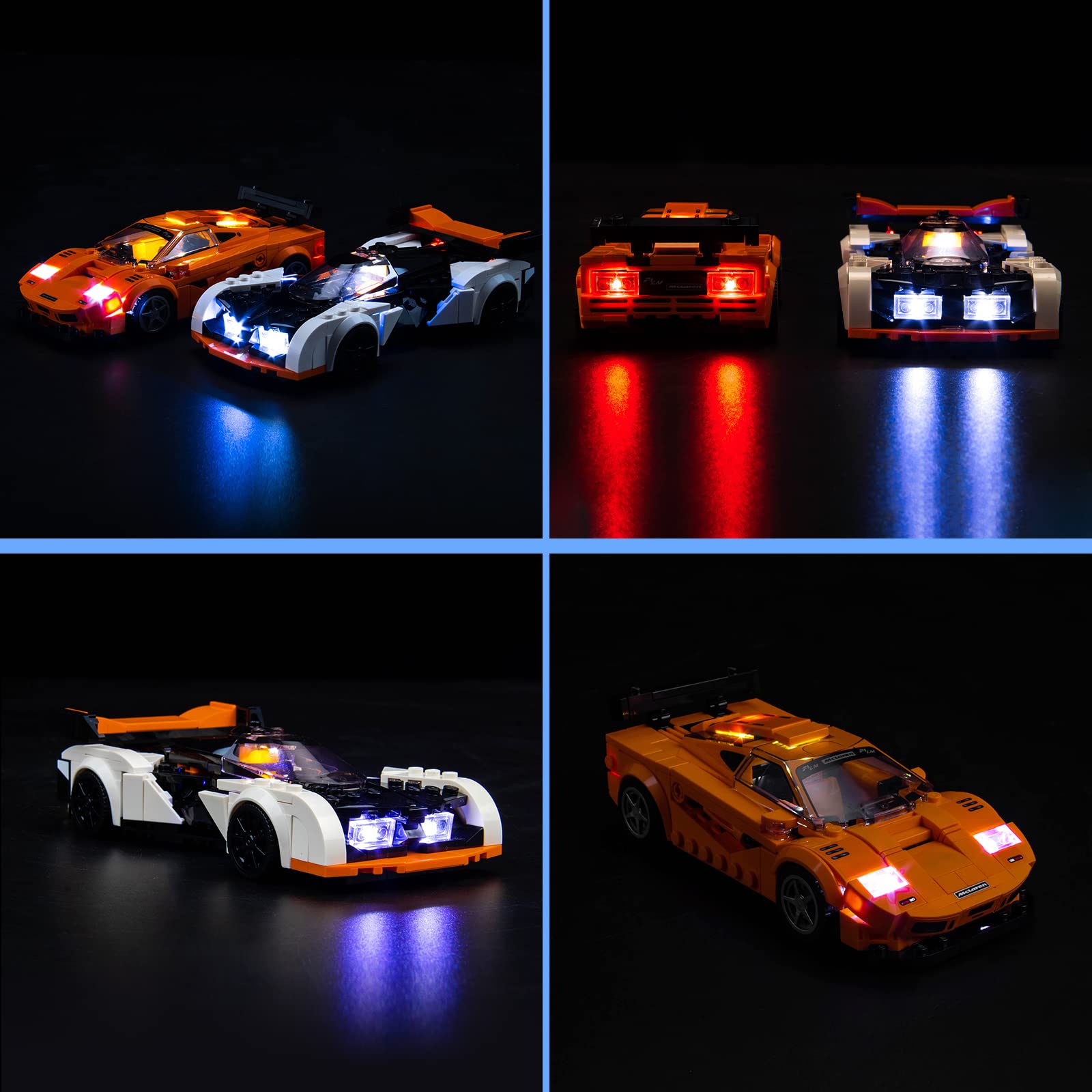 LED Light Set for Lego McLaren, LED Lighting Set for Lego 76918
