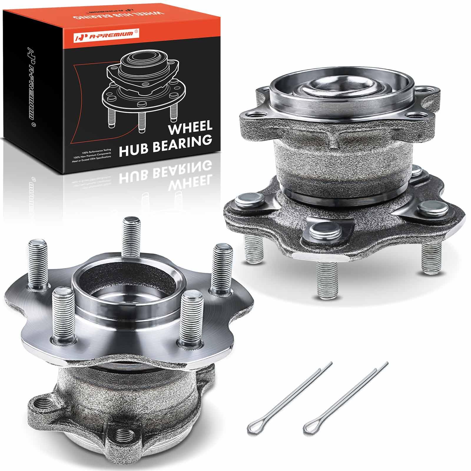 Frankberg 2x Kits de roulements de roue Arrière Remplacer# 512373