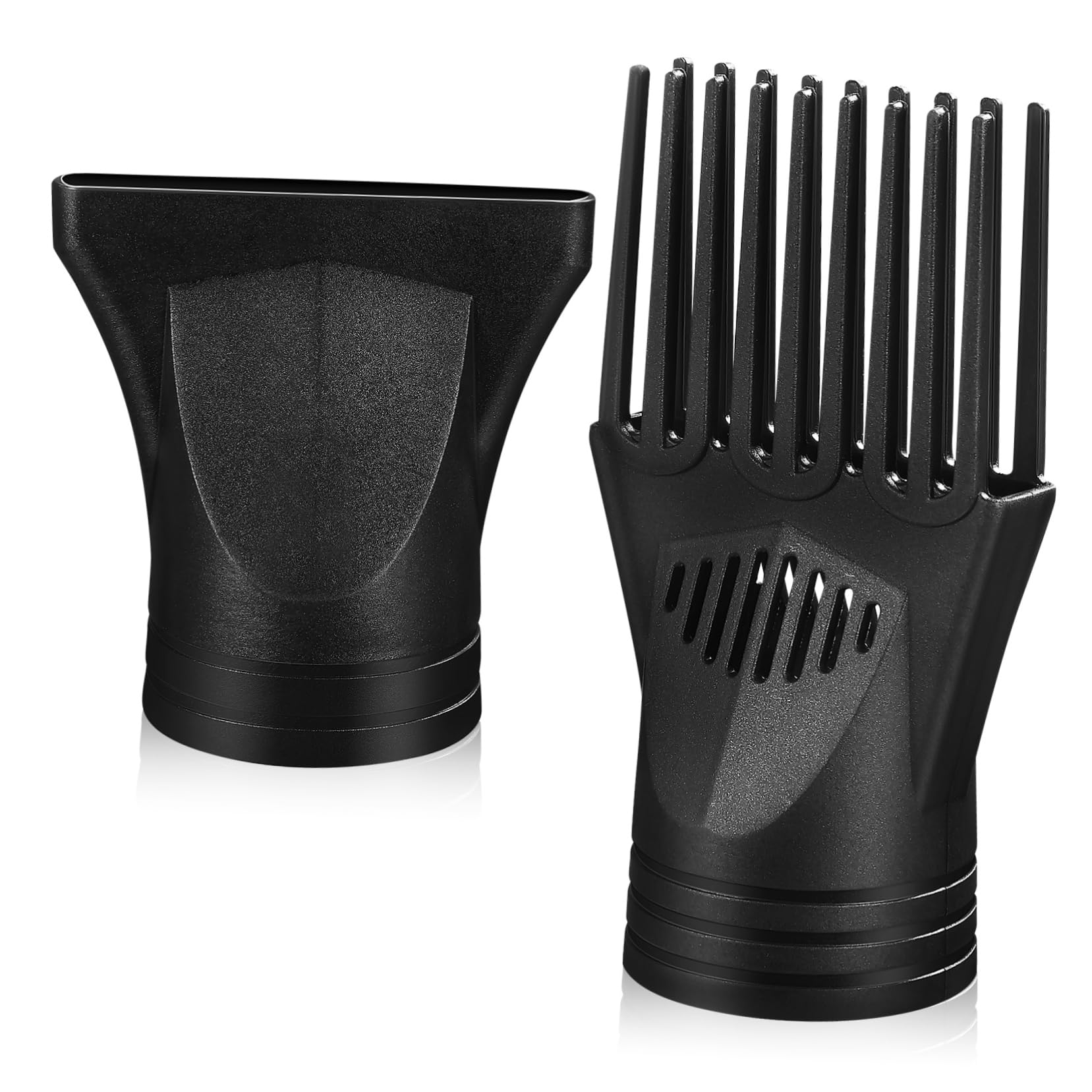 2pcs Hair Dryer Nozzle Diffuser Brush for Hair Dryer Styling Tools Appliances Attachment