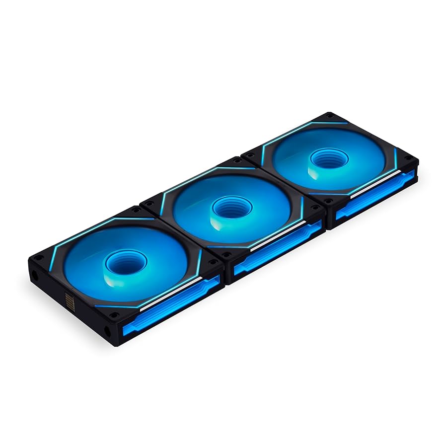 Lian Li UNI FAN SL-INF 120 3個セット Lian Li UNI Fan SL-INF 120 RGB White 3-Pack with Controller