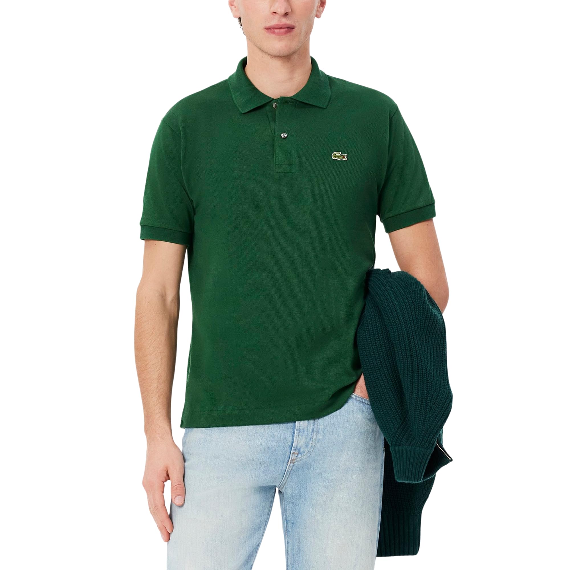 Lacoste L1212/L1264 Short Sleeve Pique Polo Shirt, Worldwide Distribution Model