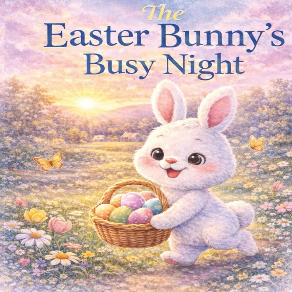 The Easter Bunny’s Busy Night: A Magical Easter Story for Kids: A Magical Easter Bunny Story for Kids