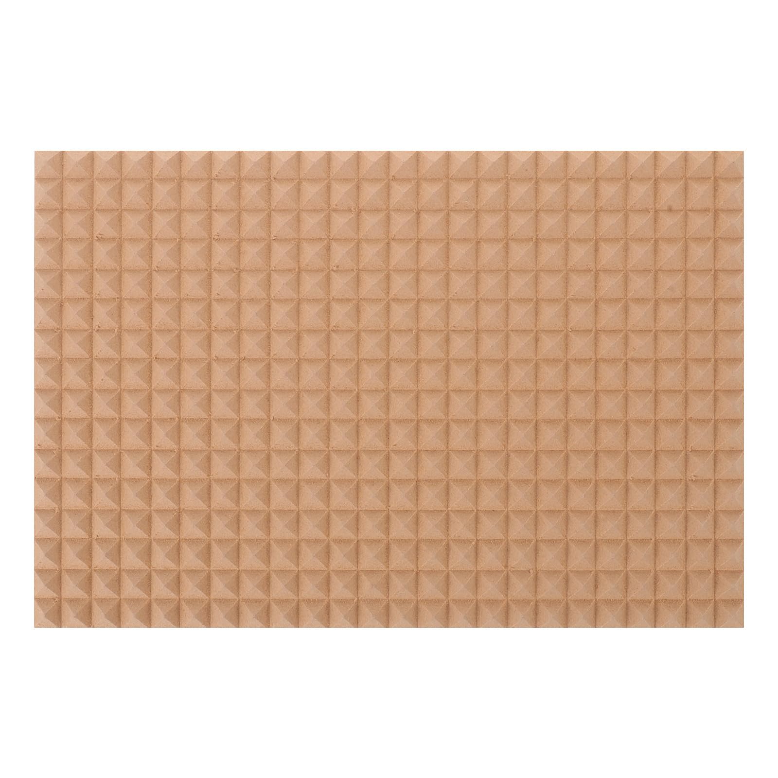 Tabla de Masaje de Pies de Madera 30x20x1, 7 Cm, Diseño Natural | Color Caqui, Forma Piramidal, para Spa y Estudio de Yoga, Uso Portátil