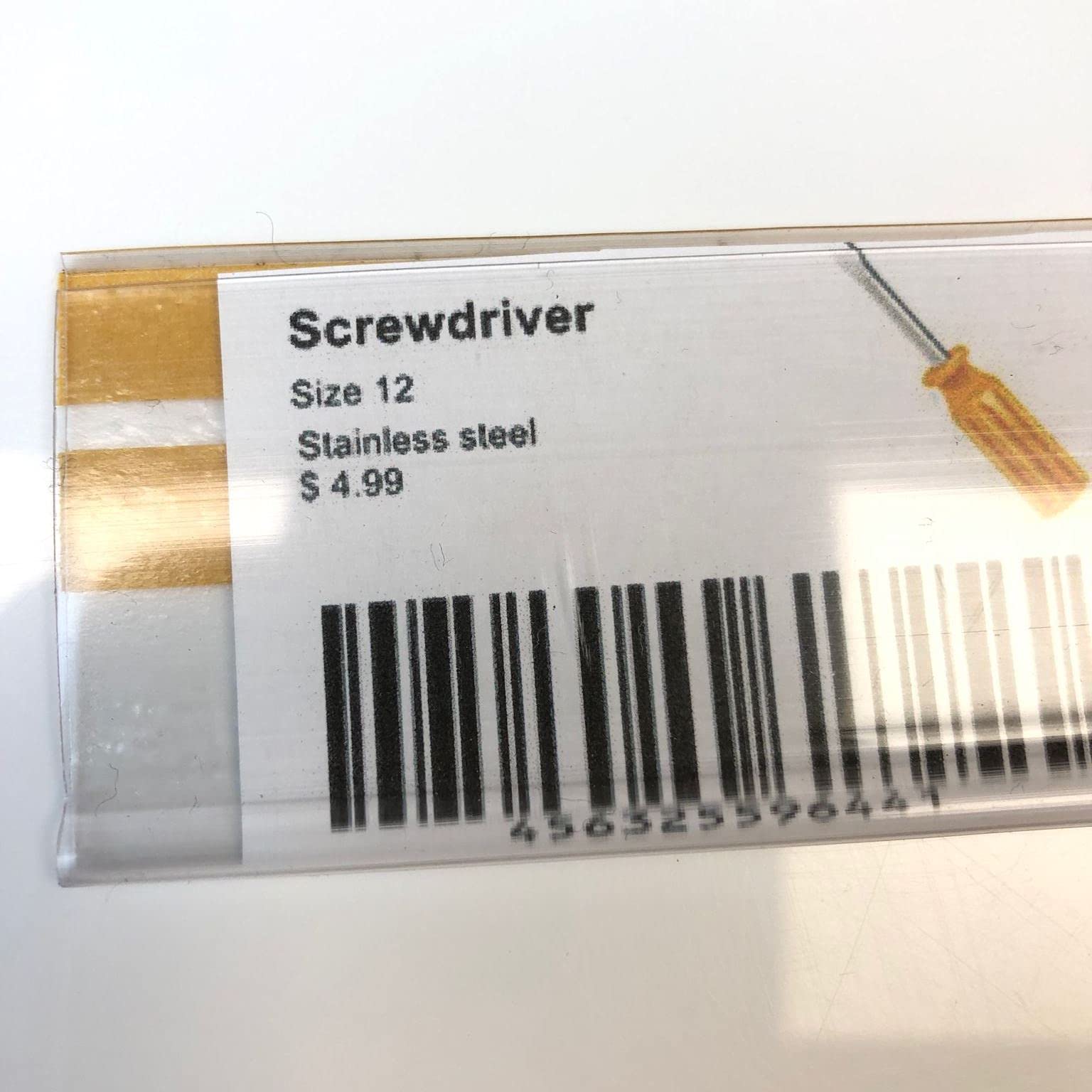 Confezione da 50 portapranzo realizzato con materiale riciclato con 2 adesivi da 1 metro per etichette da 39 mm Colore trasparente