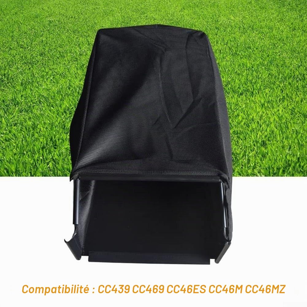 Oniissy Sac de ramassage d'herbe pour tondeuse à gazon, pièce de rechange efficace, compatible avec 96404007A 66404007 66404011 66404027 66404034 66404065 96404011 96404034