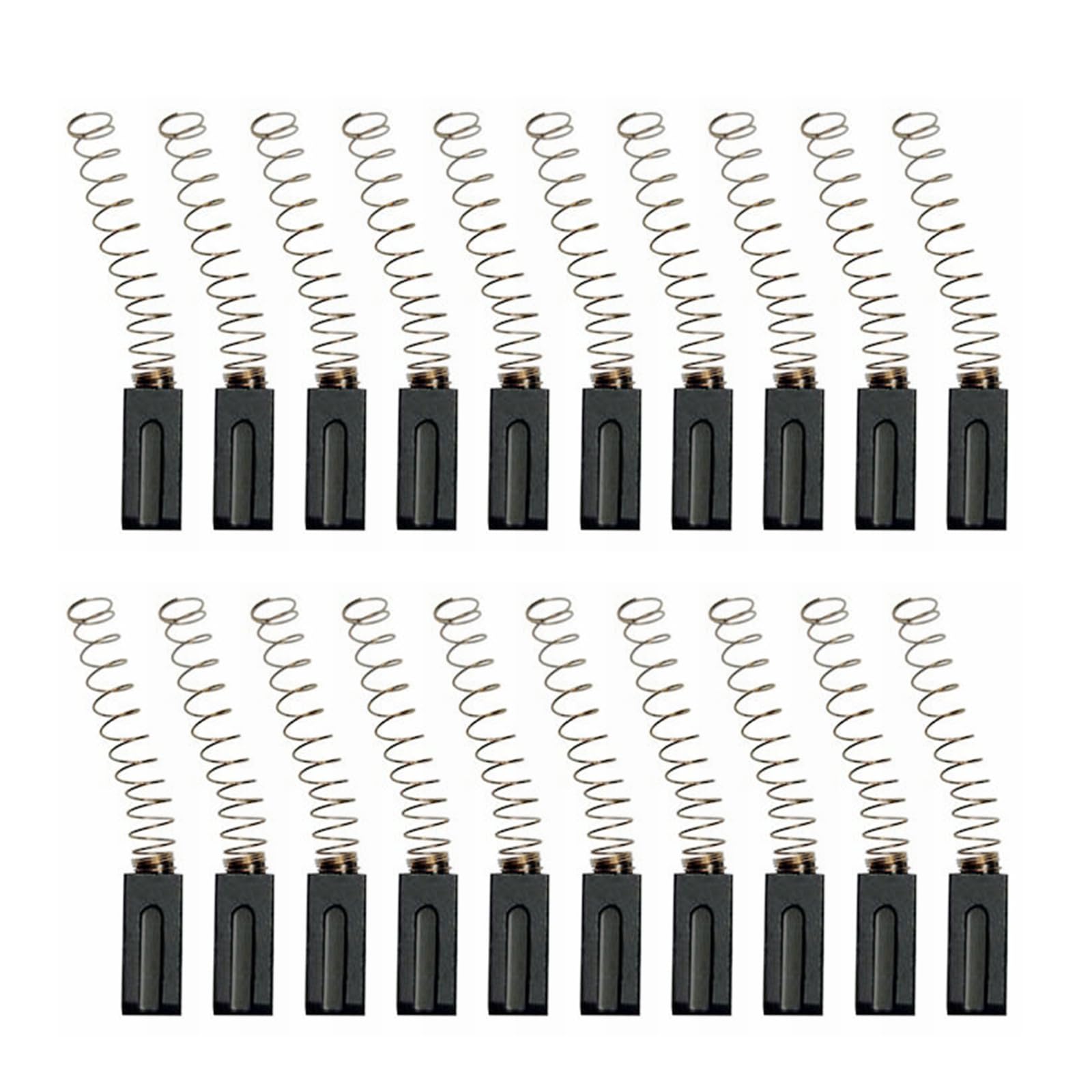 Jazuaiao 20Pieces Carbon Brushes Brushes for Welding Machines Enhancing Efficiency and Reducing Welding Accessories