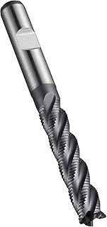 Dormer C49218.0 Shank Roughing End Mill, ALCRONA Coating, Cobalt High Speed Steel PM, 18 mm Head Diameter, 63 mm Flute Length