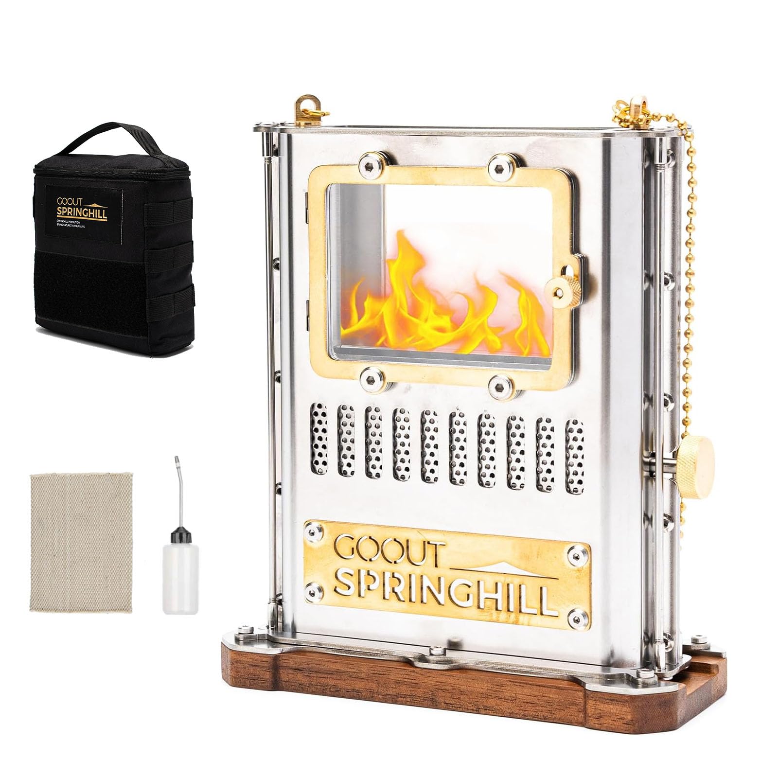 GOOUT SPRINGHILL Camping Oil Lamp Portable Stove Hanging Kerosene