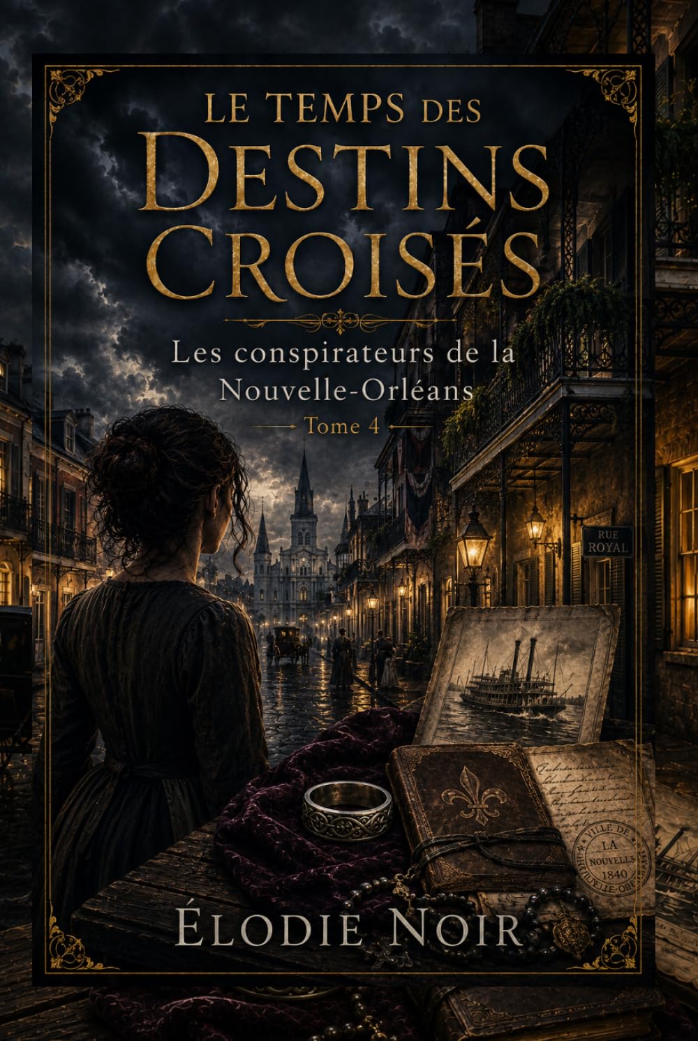 LE TEMPS DES DESTINS CROISÉS: Les conspirateurs de la Nouvelle-Orléans : Tome 4