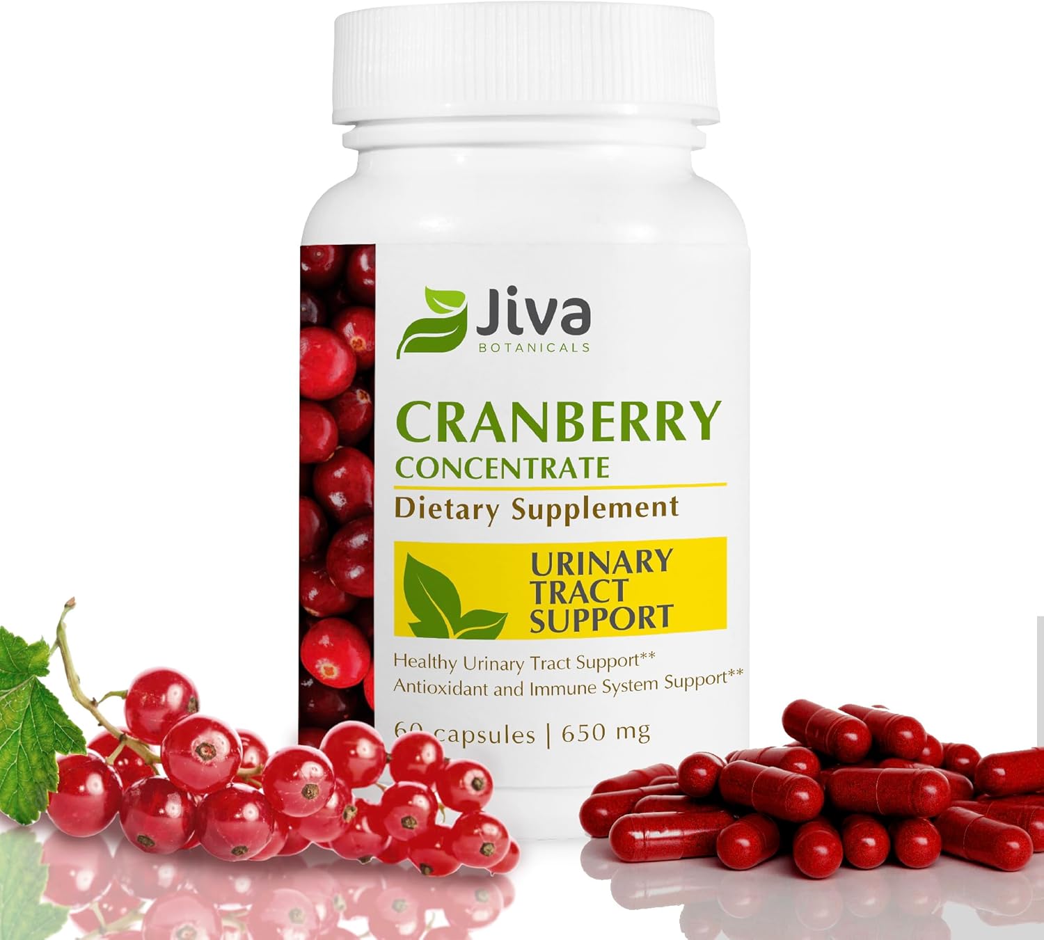 Cranberry Pills for Women 650 mg Concentrated Cranberry