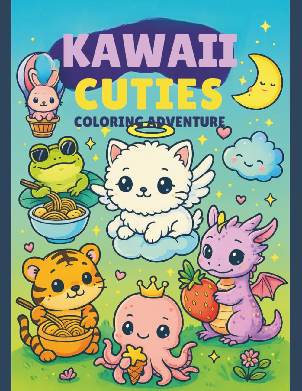 Kawaii Cuties Coloring Adventure