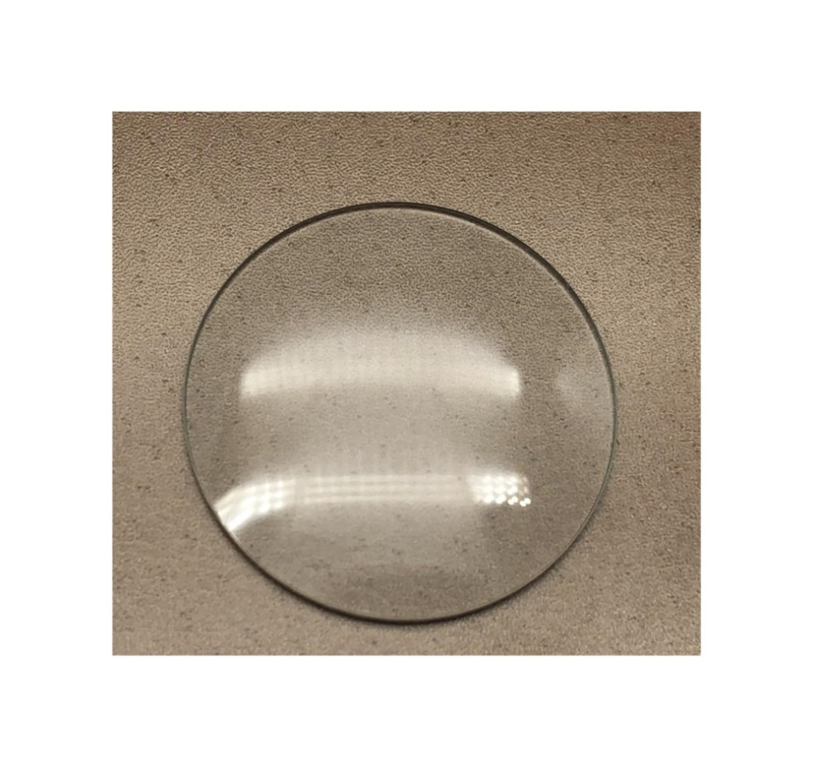 JUMELA Double Domed 1.2mm Edge Thick Glass Arched Mirror Surface Watch Crystal Round Glass 28mm To 37.5mm For Watch Repair Replacement Parts 2pcs (Color : 36mm)