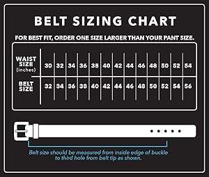 Timberland Men's 35mm Classic Buckle Jean Leather Belts