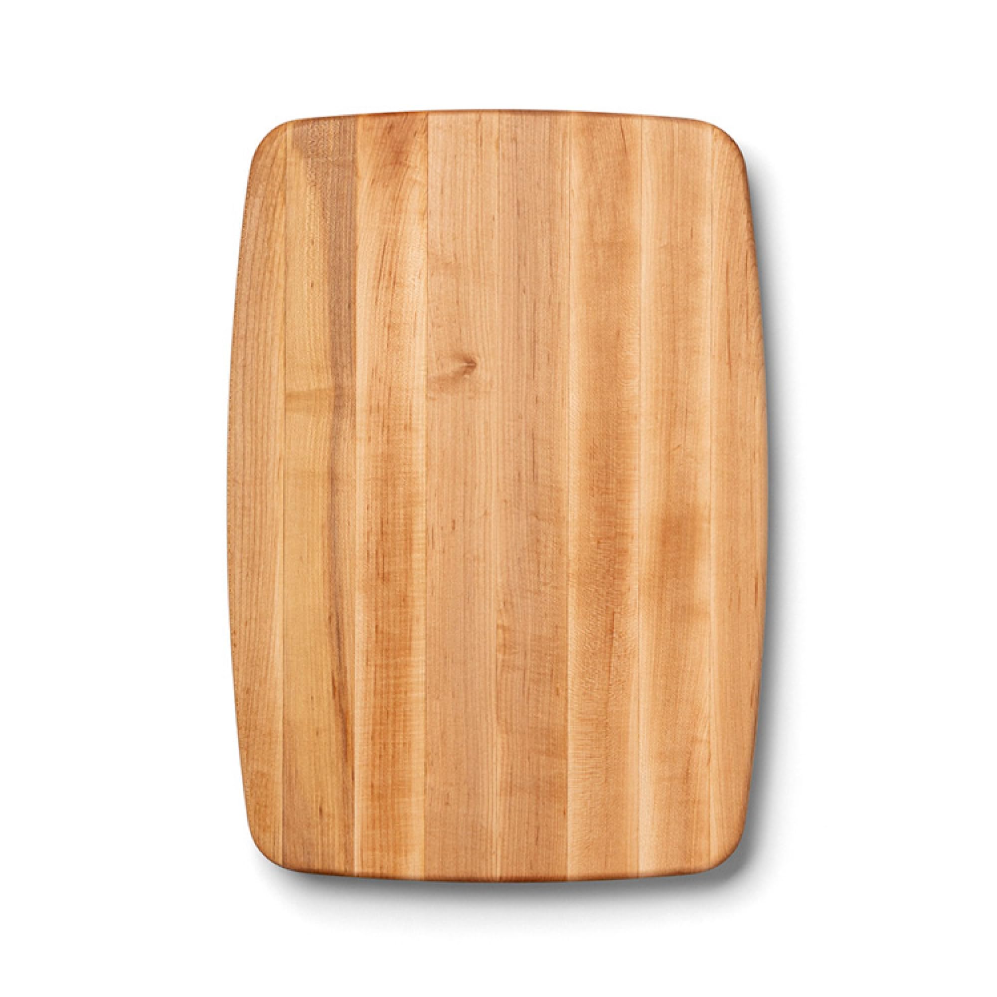 Boos Block Tabla de Cortar Ovalada - Ranura Para Jugo - 51 x 36 x 4 cm | Tabla Cortar Cocina Profesional - Reversible