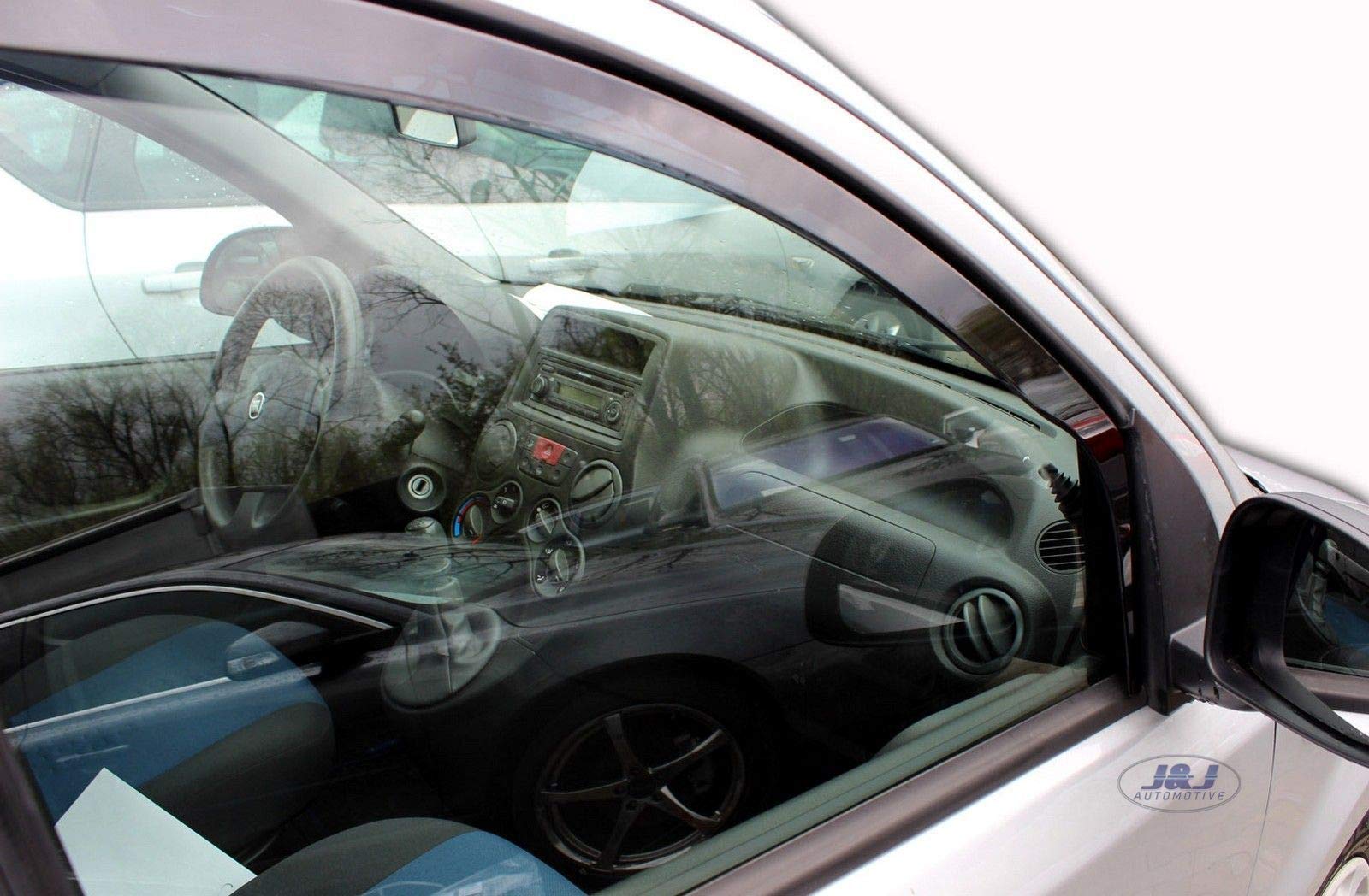 4-teilig Set Heko Windabweiser Fiat Panda 2003-2012 - Getönt 4-tlg Set 4-tlg Set Windabweiser