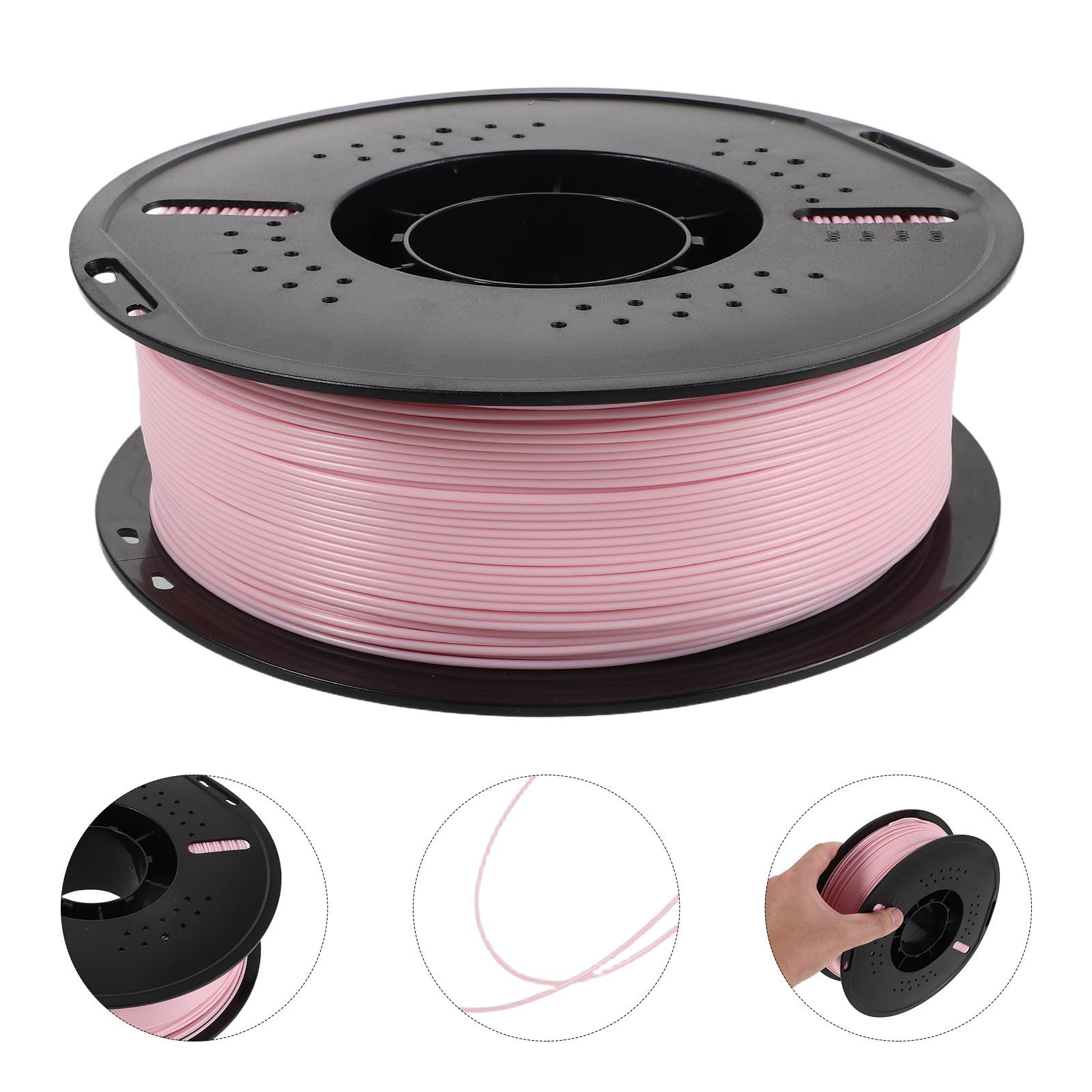 Filamento Pla per Stampante 3d 1,75mm, Rame Rosa