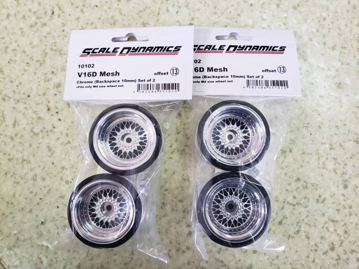 スケールダイナミクス メッキ v16d mesh オフセット13 4本