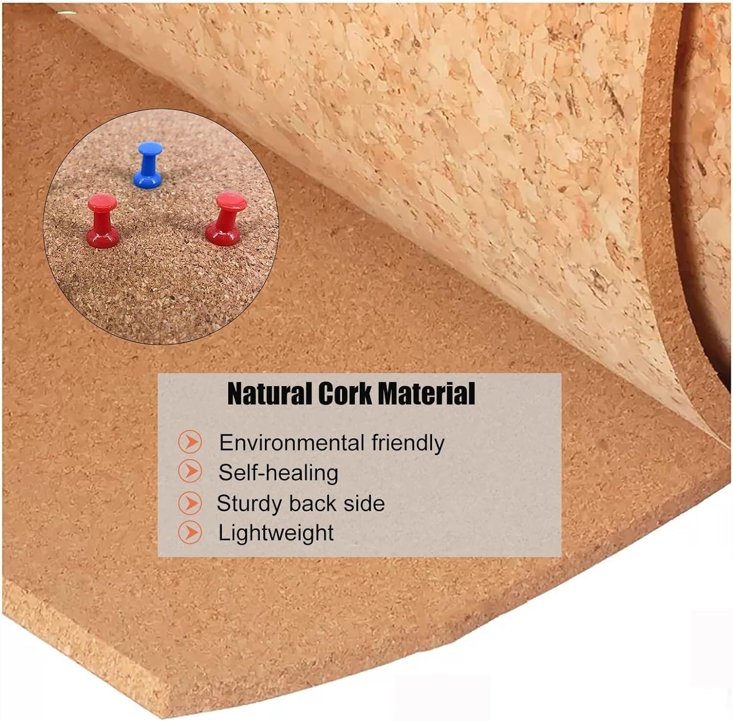 JIUZH Lot De 12 Tableaux En Liège Pour Bureau - 30 X 30 Cm Avec