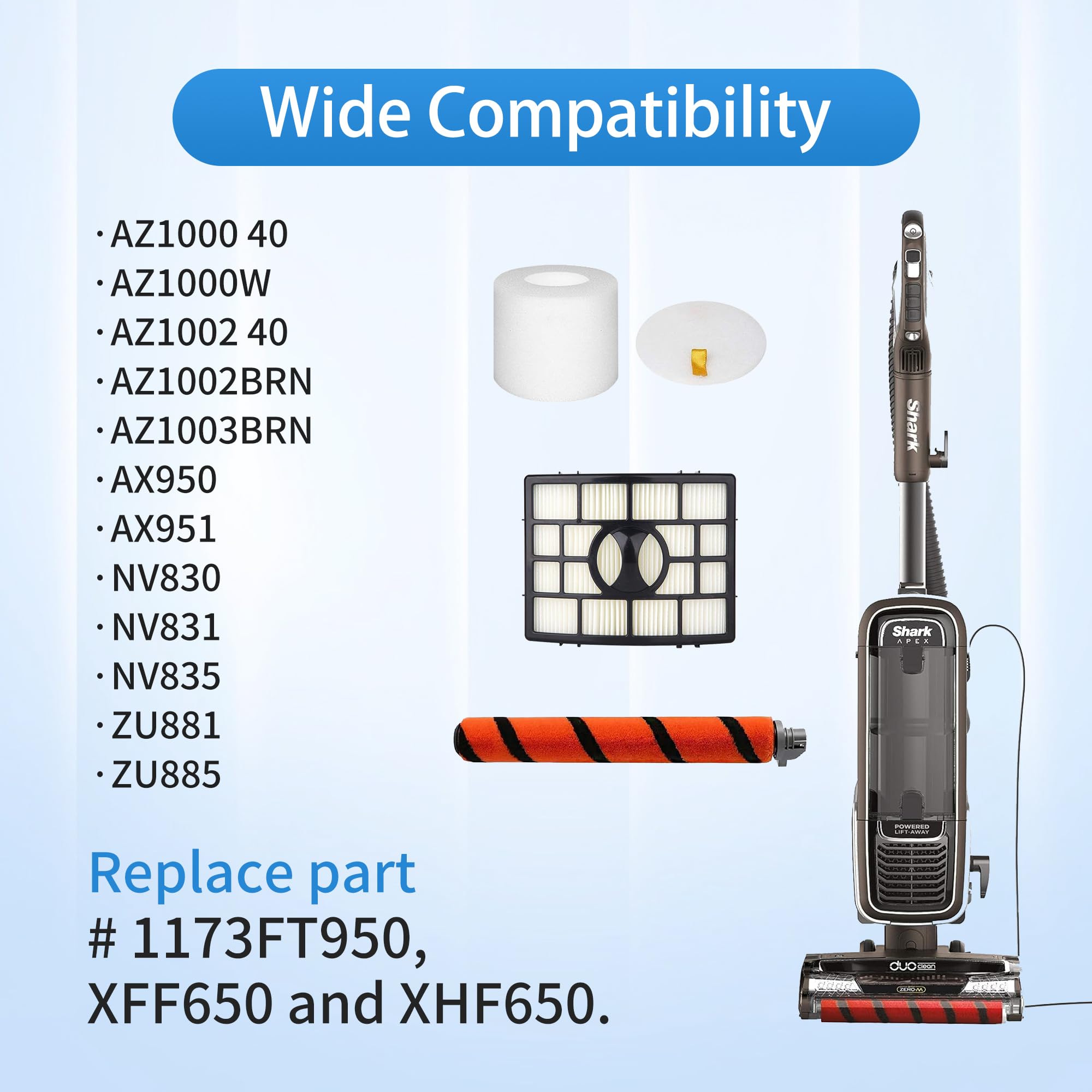 Amazon.com - Amyehouse Replacement Brush Roll Filters Compatible