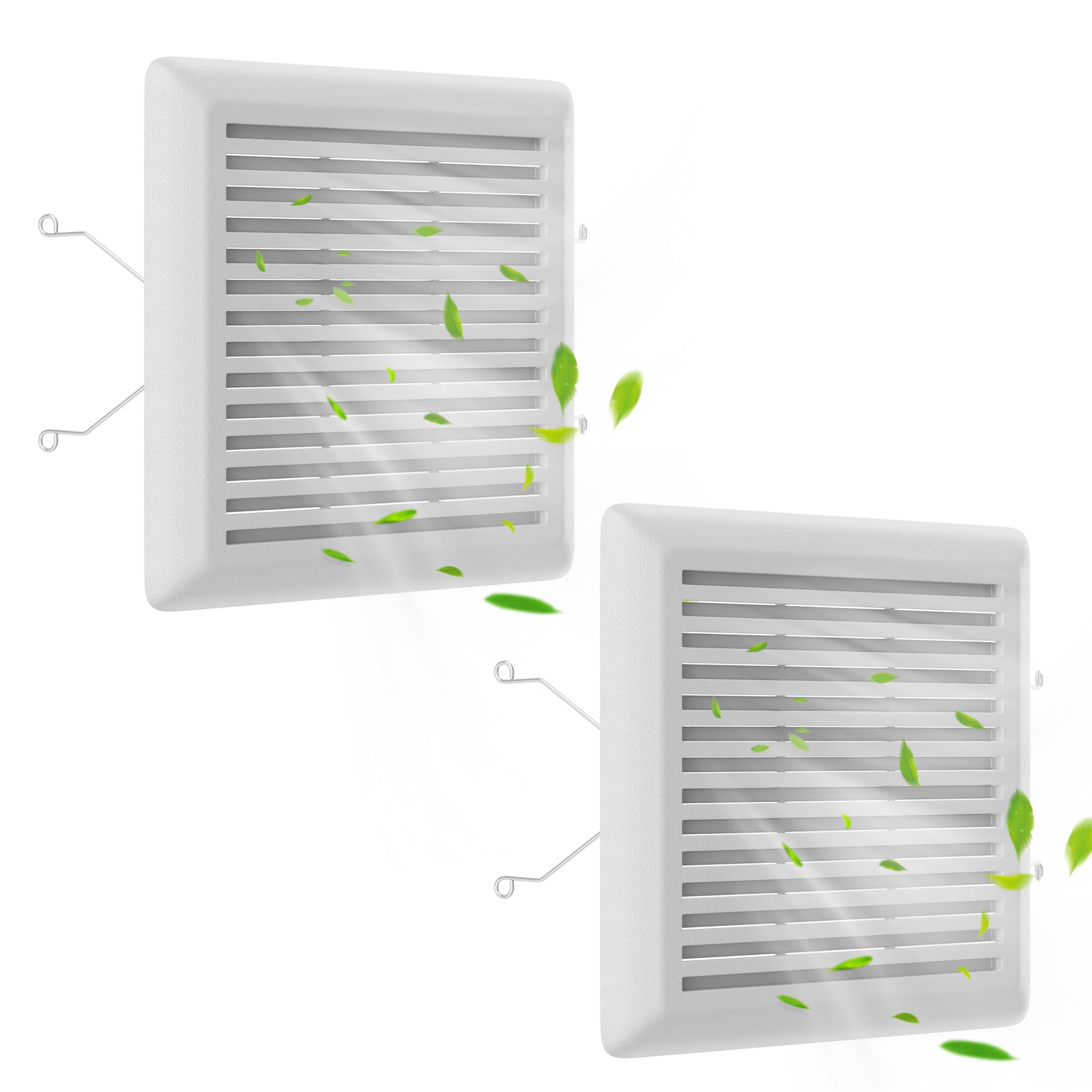 Amazon.com: C350GN Bathroom Plastic Grille Cover with Springs for Broan ...