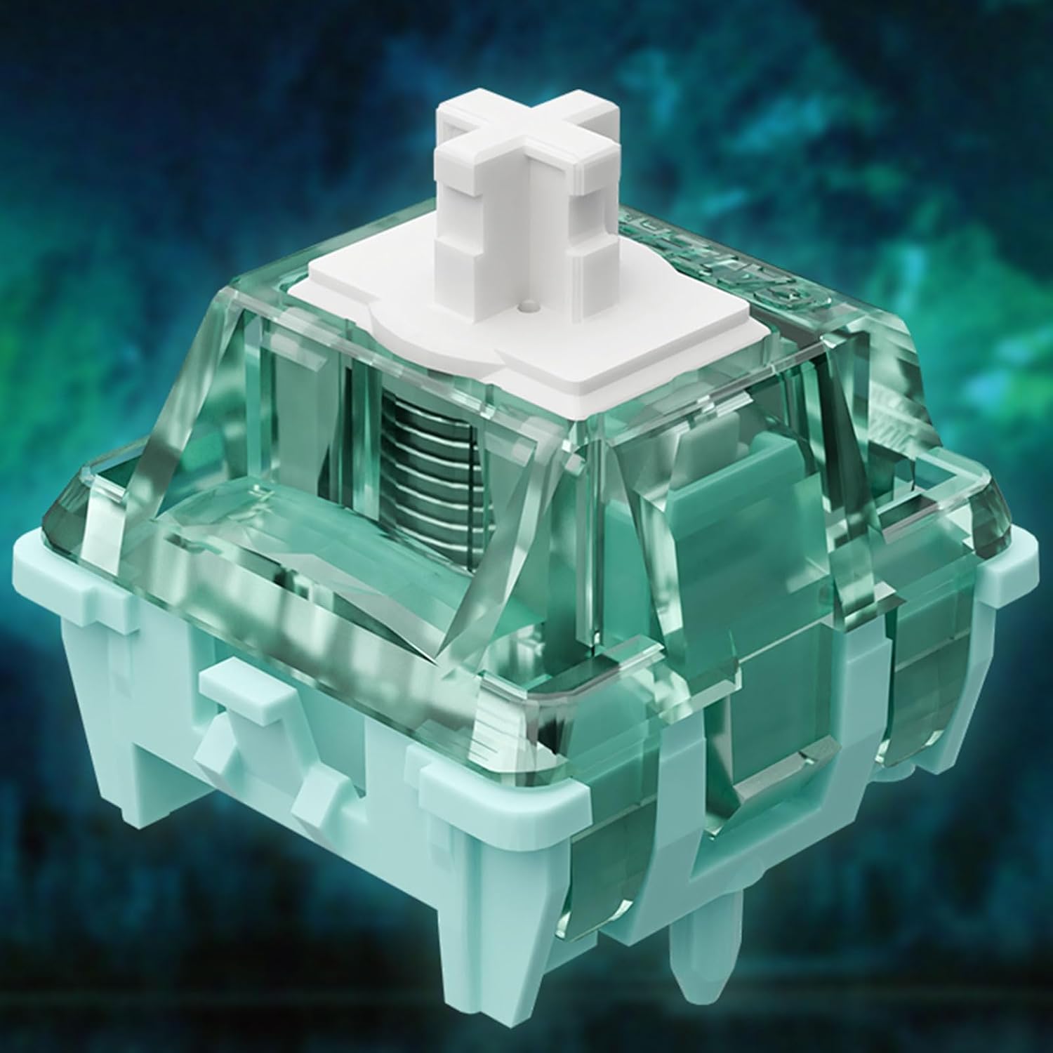 GATERON Magnetic Jade Pro Factory Pre lubed Freely Setting Pre-Travel 20mm Longer Spring Linear Switches for Magnetic Gaming Keyboard (70pcs, Magnetic Jade Pro)