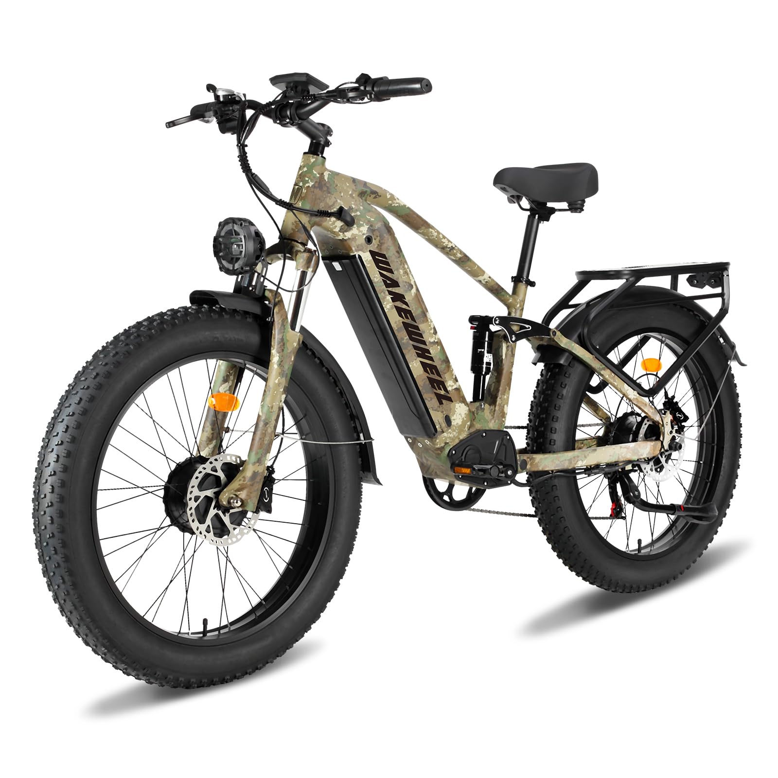 WakeWheel 8000W Peak Dual Motor Electric Bike
