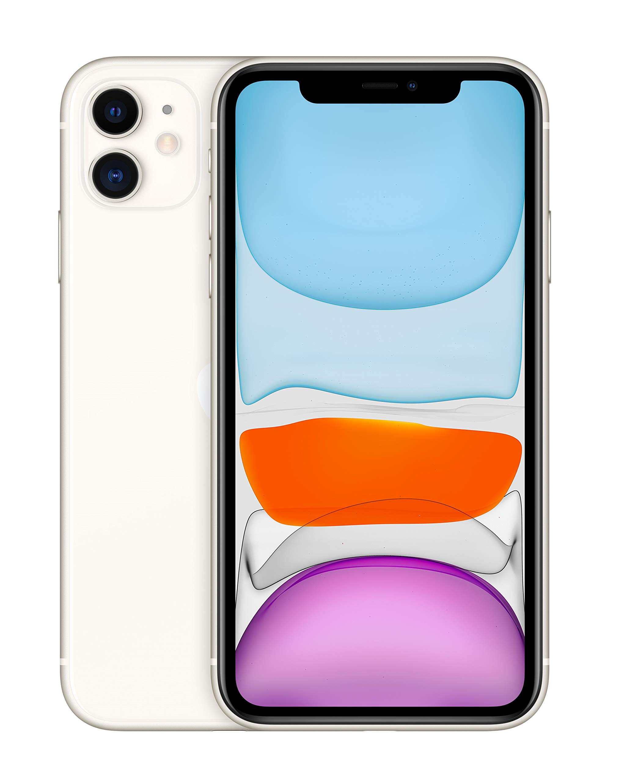 Apple iPhone 11, 128 Go, Blanc (Reconditionné)