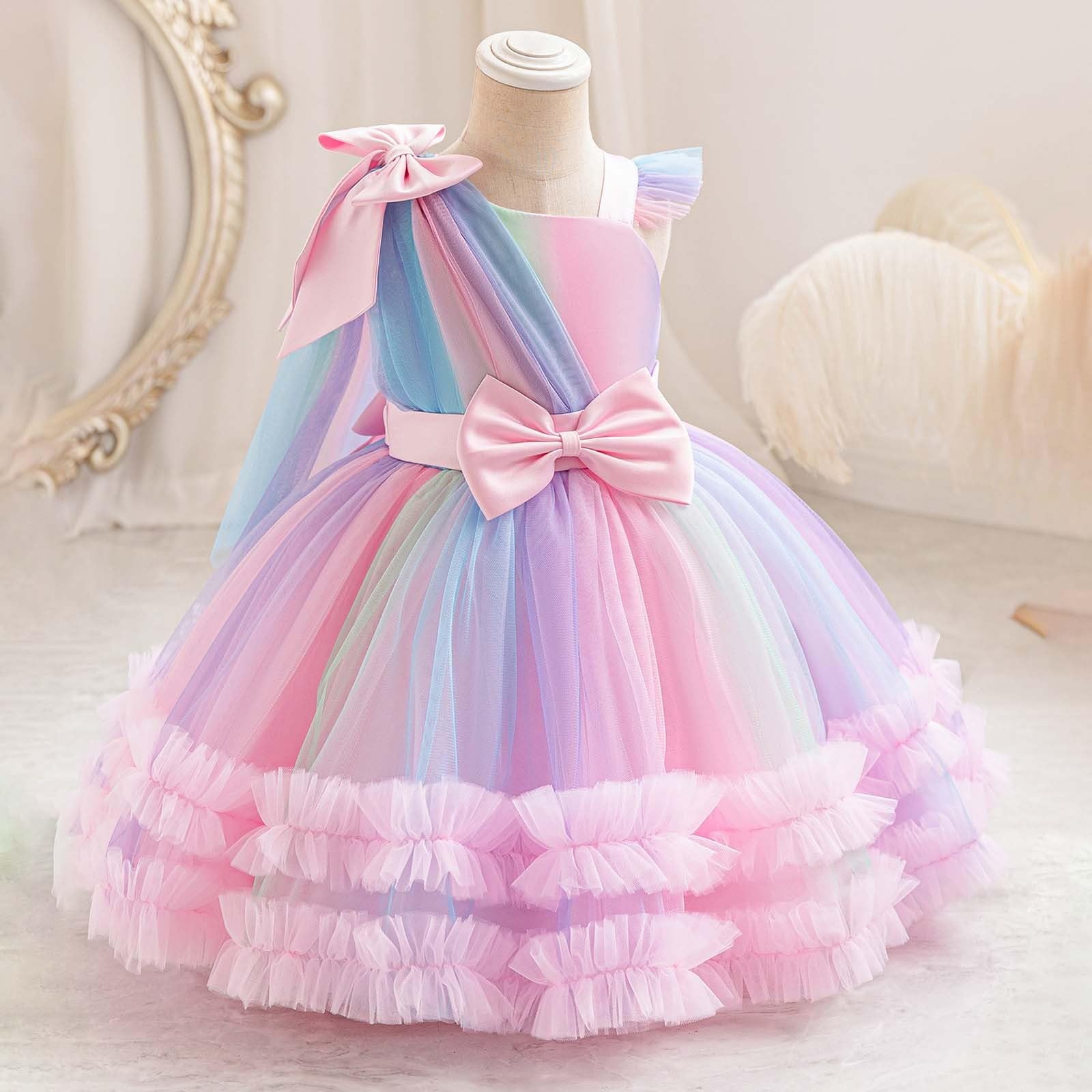 Gonna Tulle Bambina Gonnellino Danza Classica Rosa Tutù Bianca Halloween Sotto Con Cerchio Abito 2 Anni Costume Ballerina Tutu Vestito Carnevale Ballerine Ragazza Gonne Bianche Taglia Unica Rossa