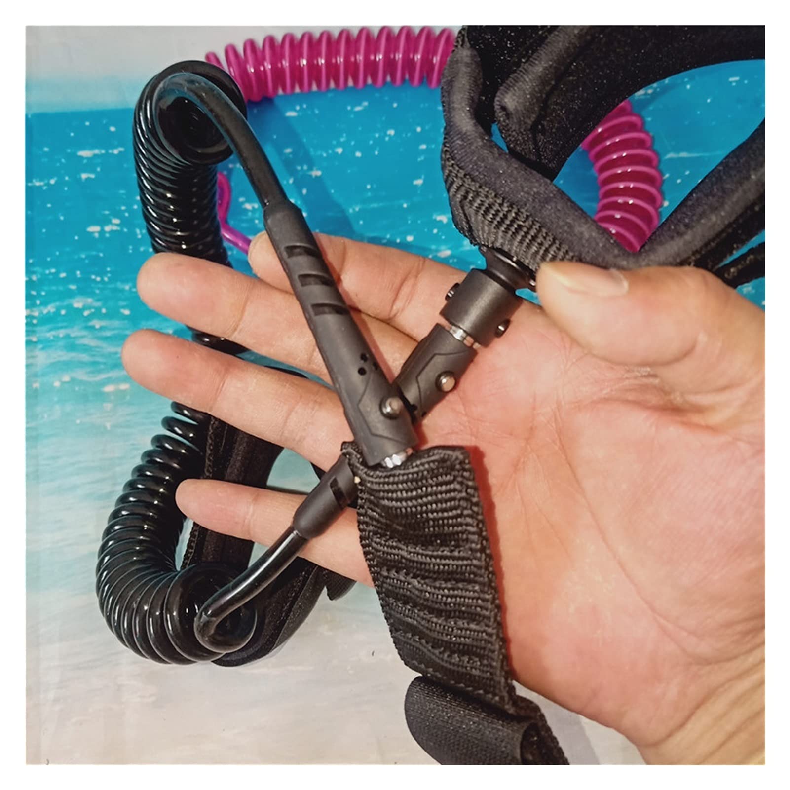 Gekufa Guinzaglio Da Vita Per SUP - Sgancio Rapido Per Paddle