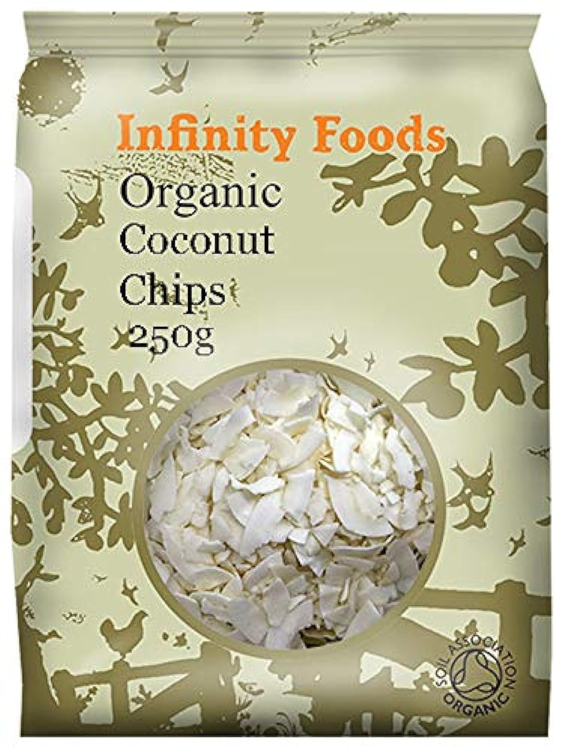 Infinity Foods Organic Coconut Chips 250g
