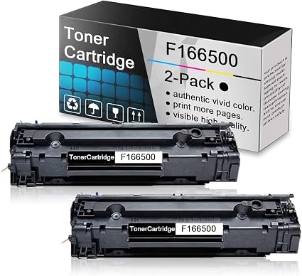 Amazon.com: 2 cartuchos de tóner negro F166500 para impresora Canon  F166500. : Productos de Oficina