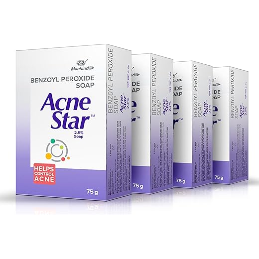 AcneStar Clear Skin Soap Pack - 4 bars
