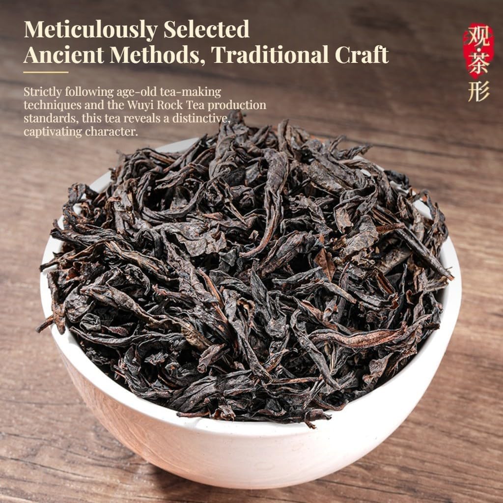 Tè Oolong Cannella Premium 250g * 2/17,64oz | Tè Oolong, Tè in Foglie Sciolte, Aroma Fruttato | Tè Nero Gourmet Regalo