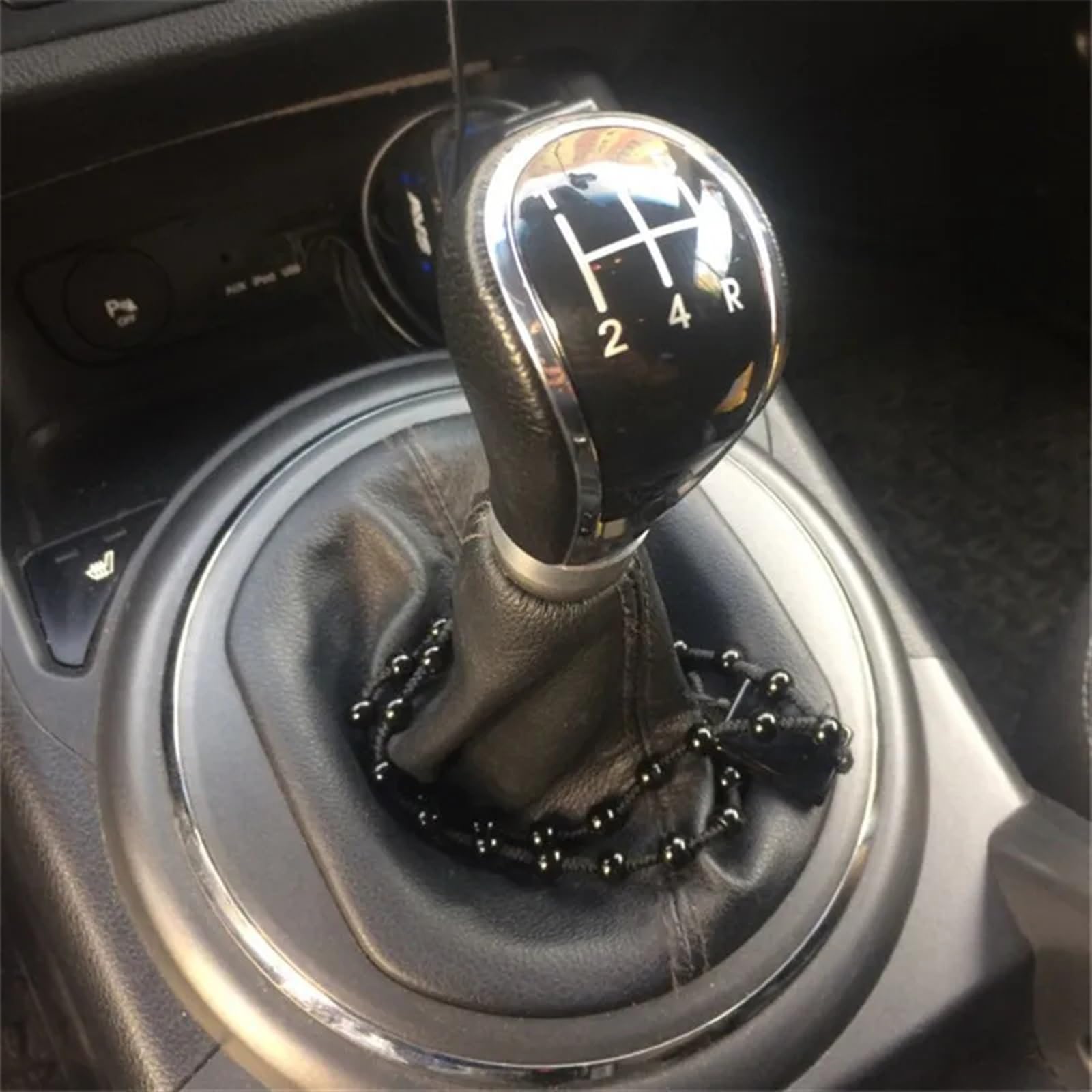 Pomos para palanca coche Para Kia Para Sportage Para Cerato Perilla De Palanca De Cambios Palanca Palo Cabeza Brazo Pluma Accesorios De Estilo De Coche Pomos Palanca Cambios