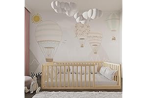 Montessori Floor Bed for Toddlers: A Safe and Stylish Sleep Solution
